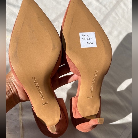 NIB Banana Republic Pink Alicia Stiletto Heels size 6.5 - Picture 9 of 9